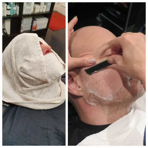 Barberare i Göteborg hos Studio Sweet med fokus på klippning, skägg och en stilren helhet anpassad efter dig